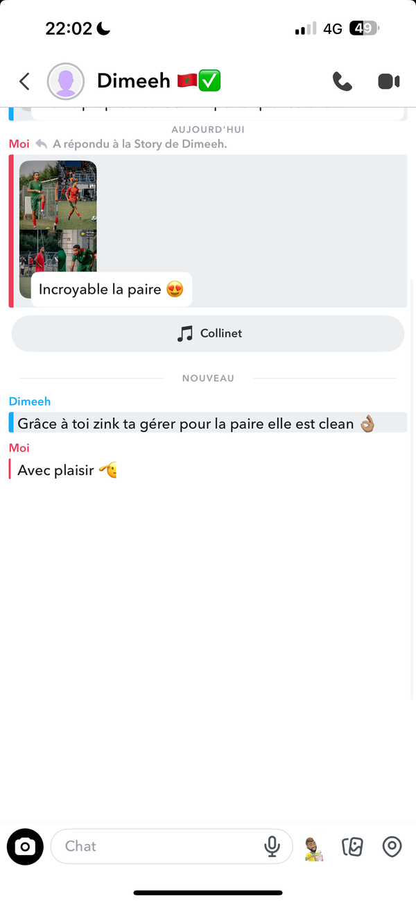 Vos retours ✅ 